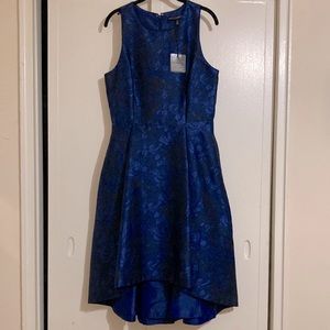 White House Black Market Blue Cocktail Dress size 12